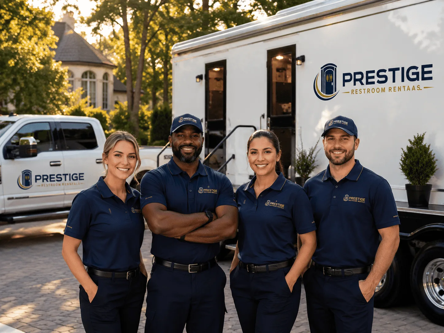 Trusted Luxury Portable Restrooms company in Travis Afb, CA